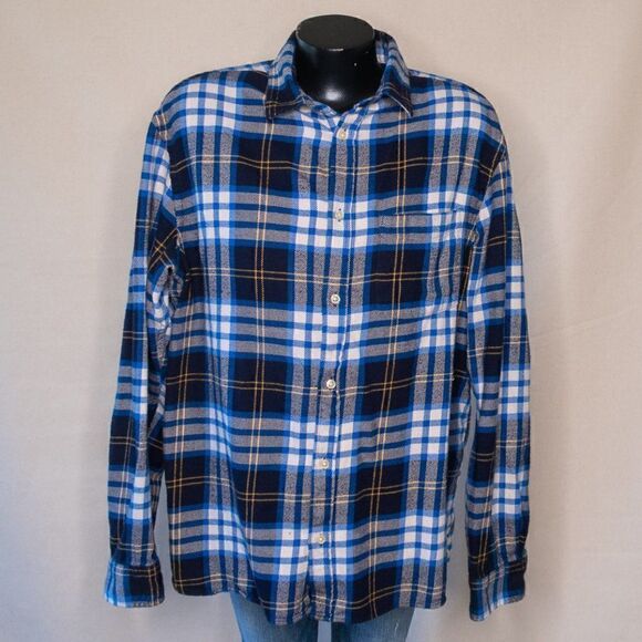 H&M L.O.G.G. Men's Flannel Shirt - Picture 1 of 5